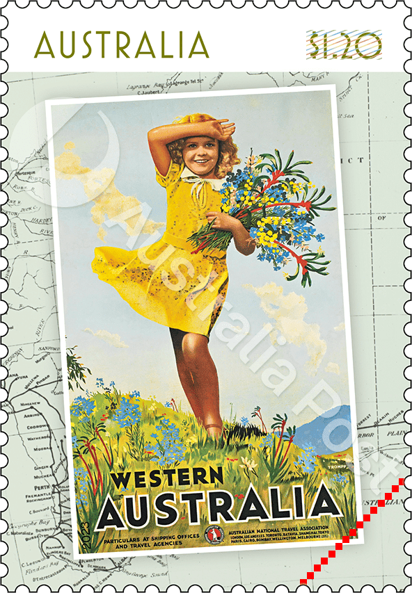 2023_Travel_posters_Mildura_Stamp_400 The Golden Age of Travel Posters