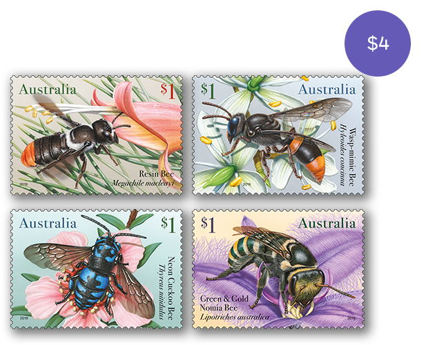 Set of stamps