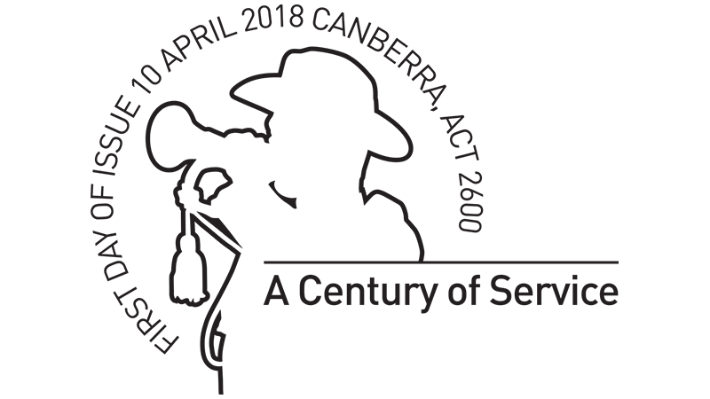 A Century of Service: War Memorials postmark