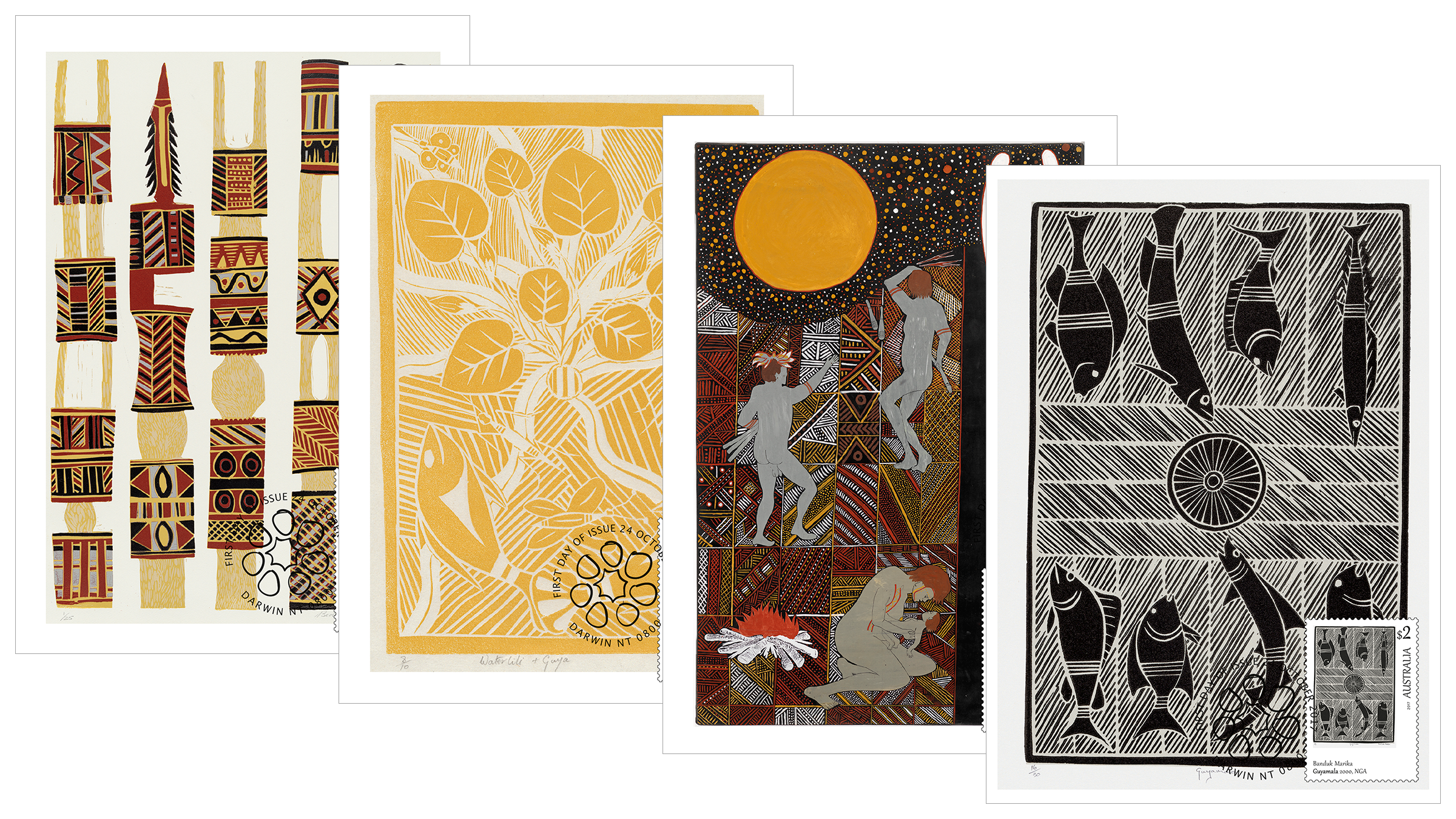 Art of the North maxicard set