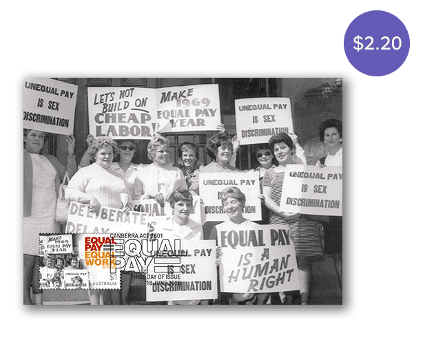 Principle of Equal Pay: 50 Years maxicard