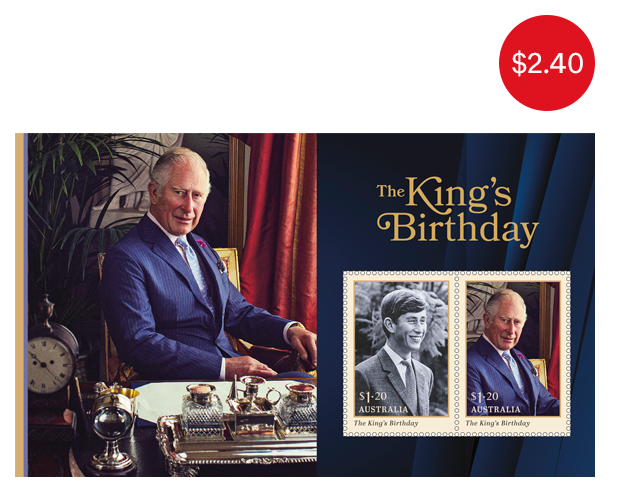 The King’s Birthday Minisheet