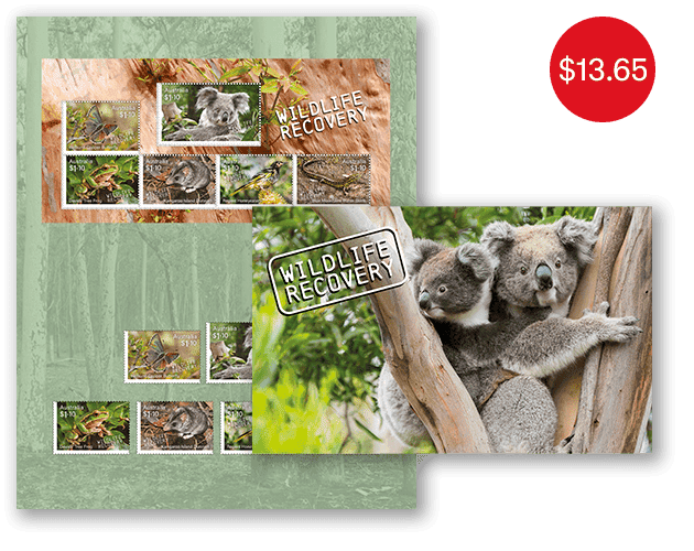 Wildlife Recovery stamp pack