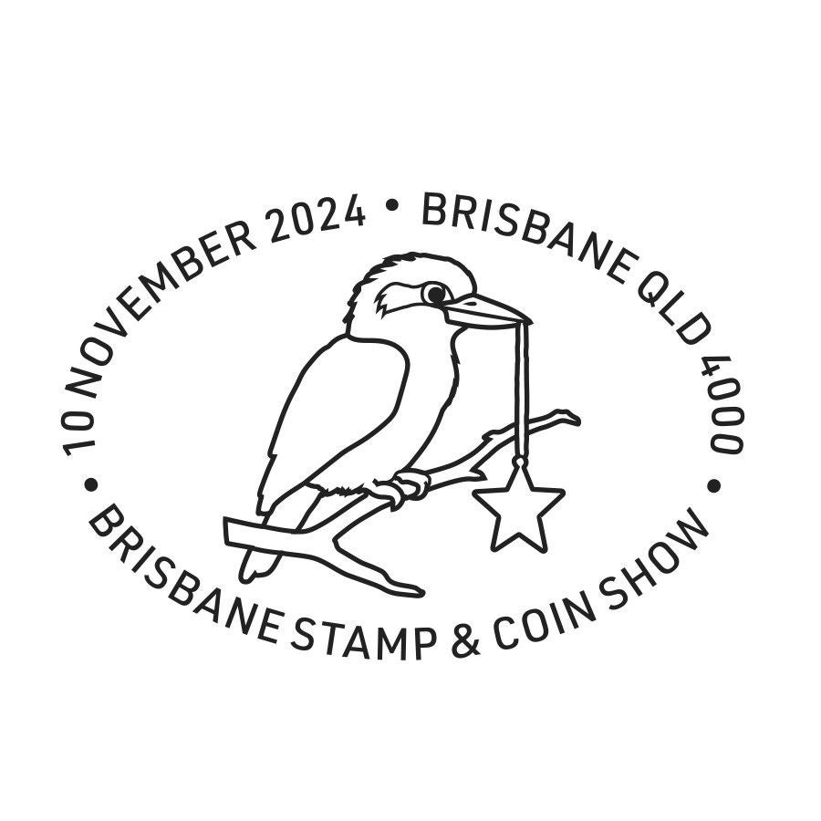2024 Brisbane stamp show postmark