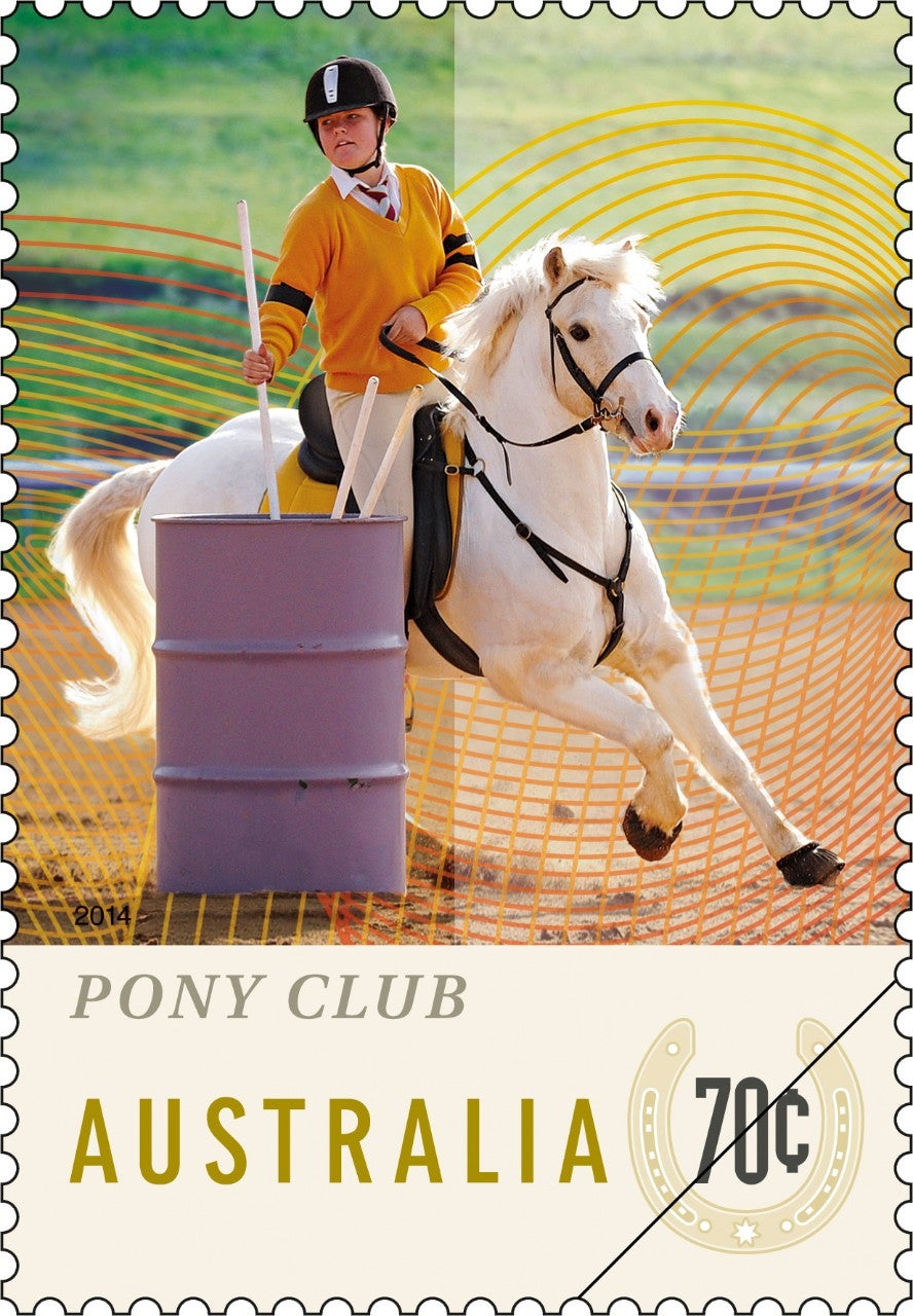 Polocrosse_Stamp_400 70c Pony Club