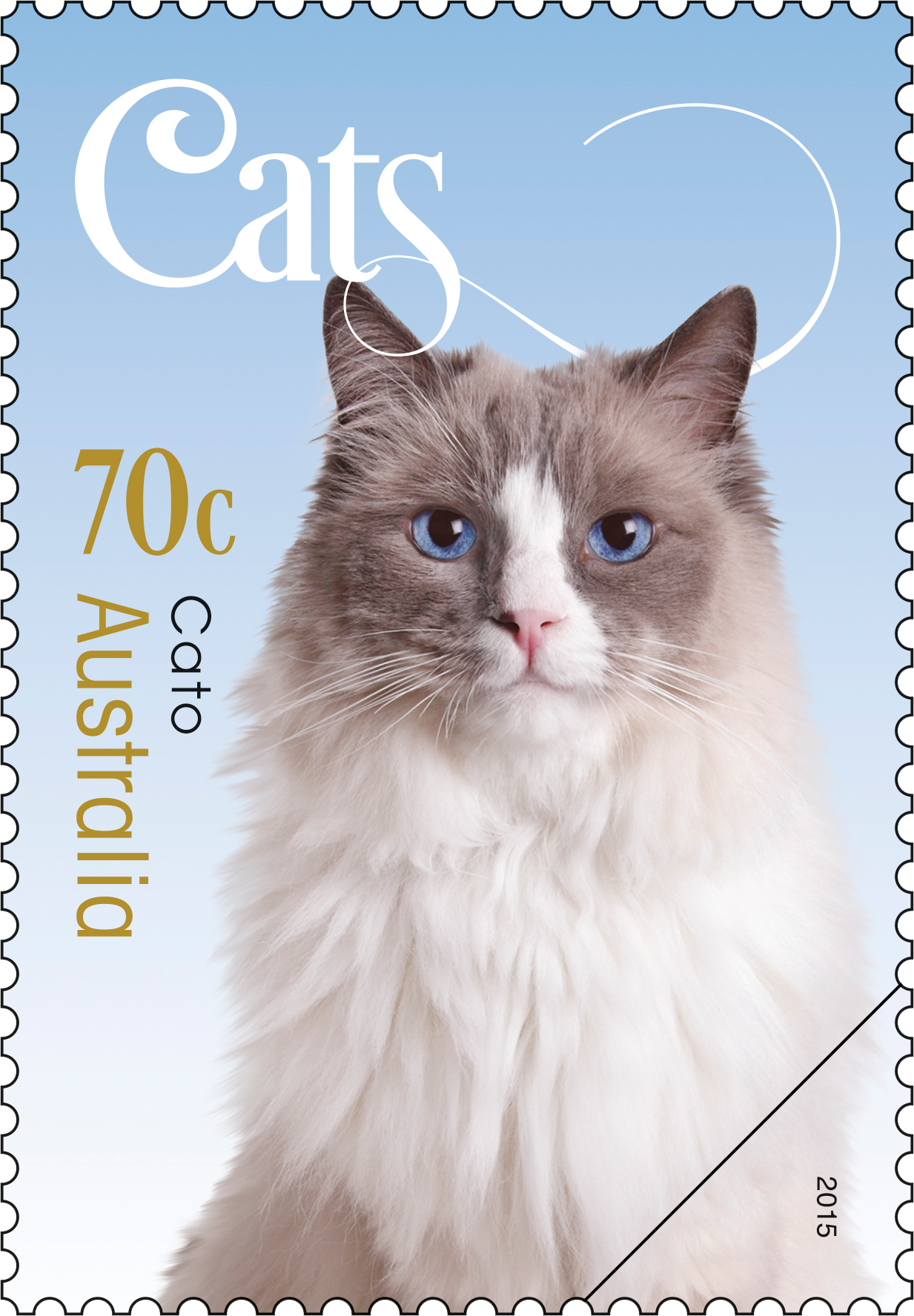 Charo Stamp_400 70c Cato