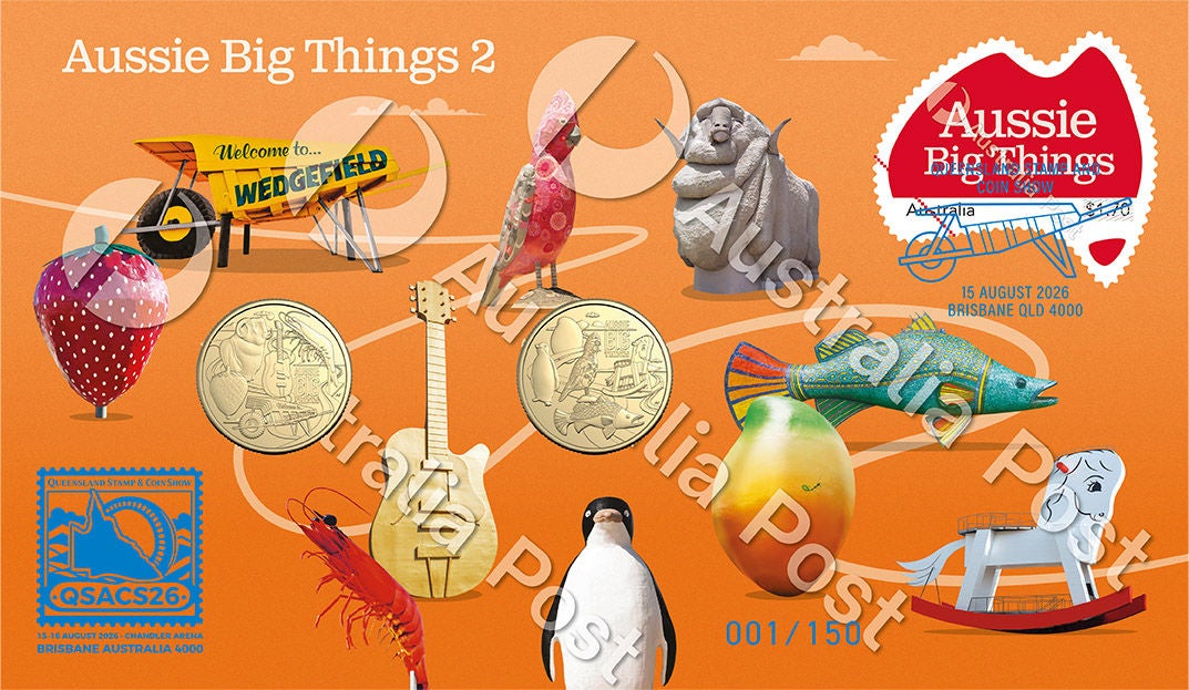 QSACS26 Aussie Big Things 2 2-Coin PNC (Saturday)