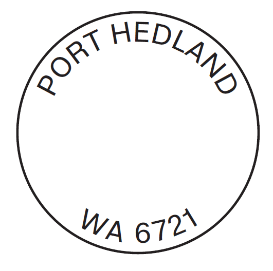 Port Hedland WA postmark