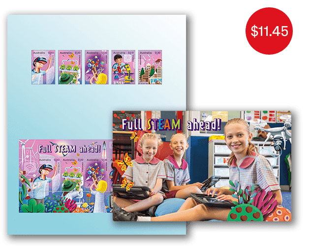 Full STEAM Ahead Stamp Pack