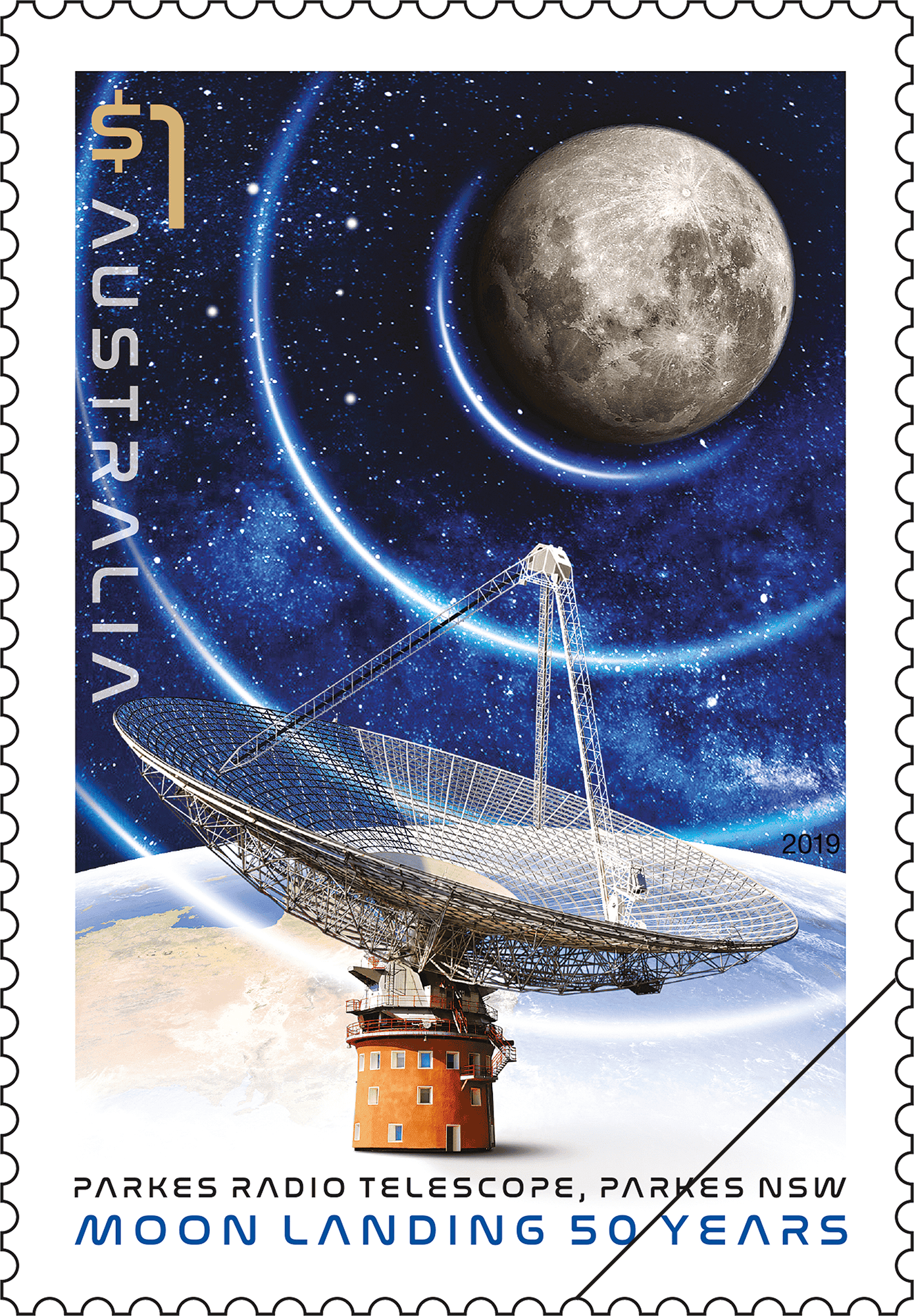 $1 - Parkes Radio Telescope, Parkes NSW