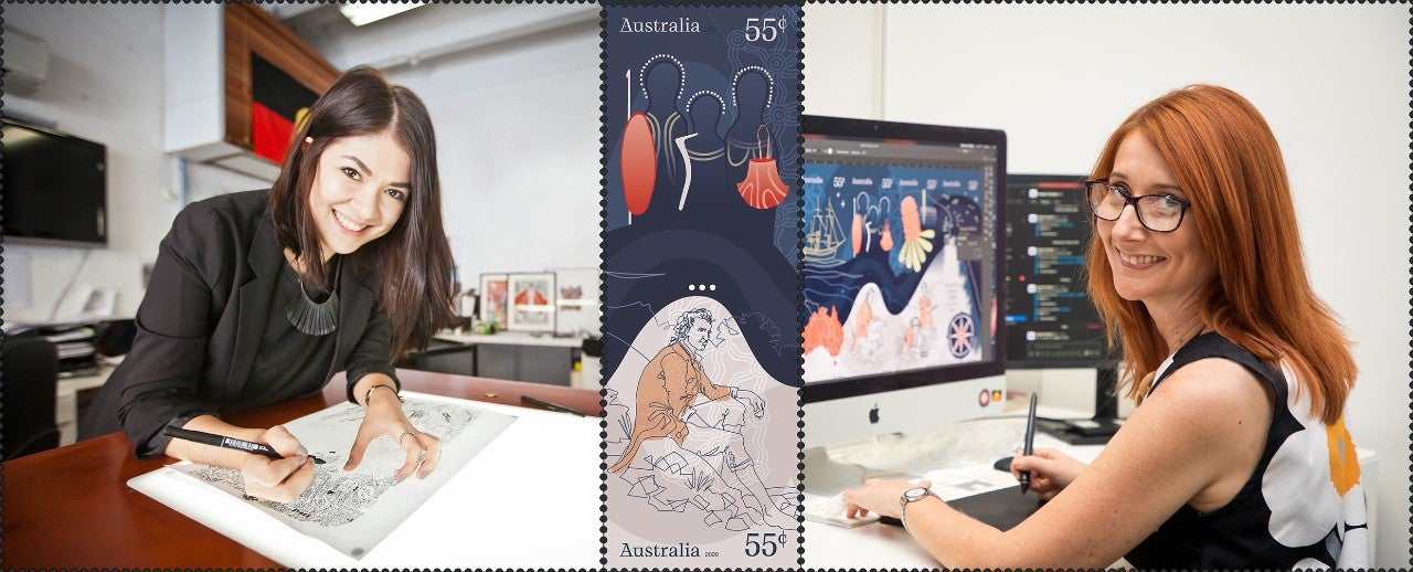 Jenna Lee (left), Niqui Branchu (right). Photography @ Gilimbaa