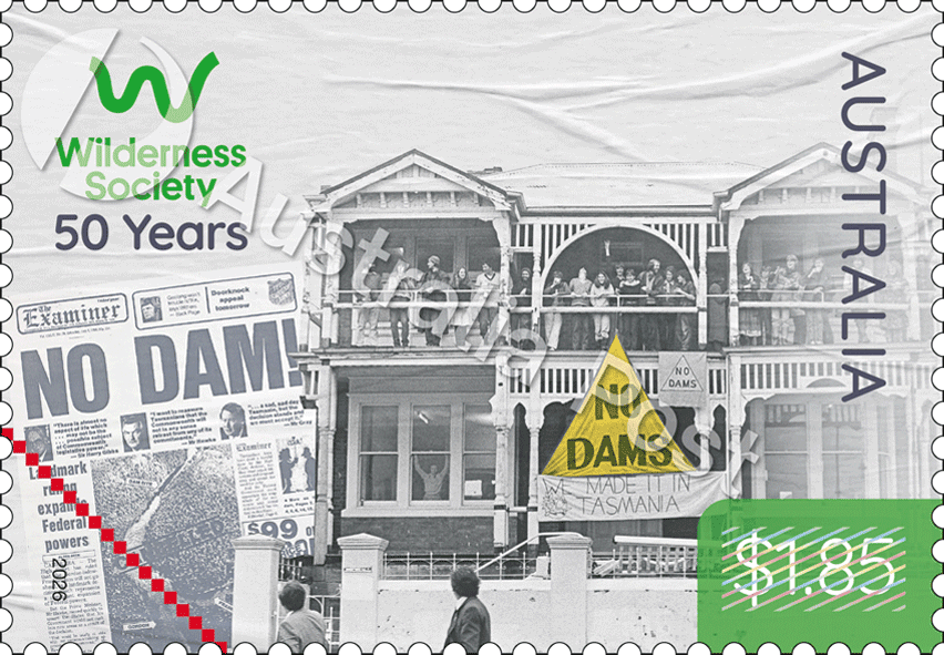 $1.85 Celebrations at Wilderness Society headquarters stamp