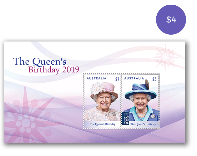 The Queen's Birthday 2019 minisheet