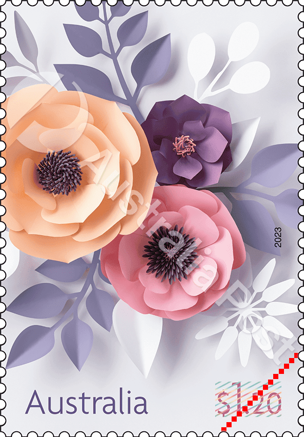 $1.20 Paper Bouquet