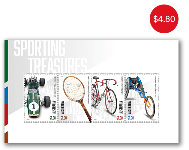 Sporting Treasures Minisheet