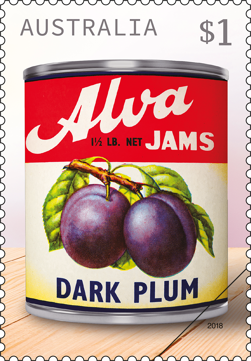Vintage Jam Labels Alva Jams stamp Alva Jam