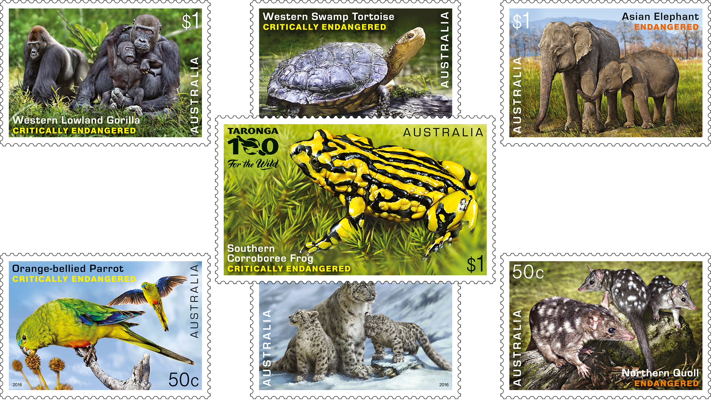Endangered Wildlife stamp issue