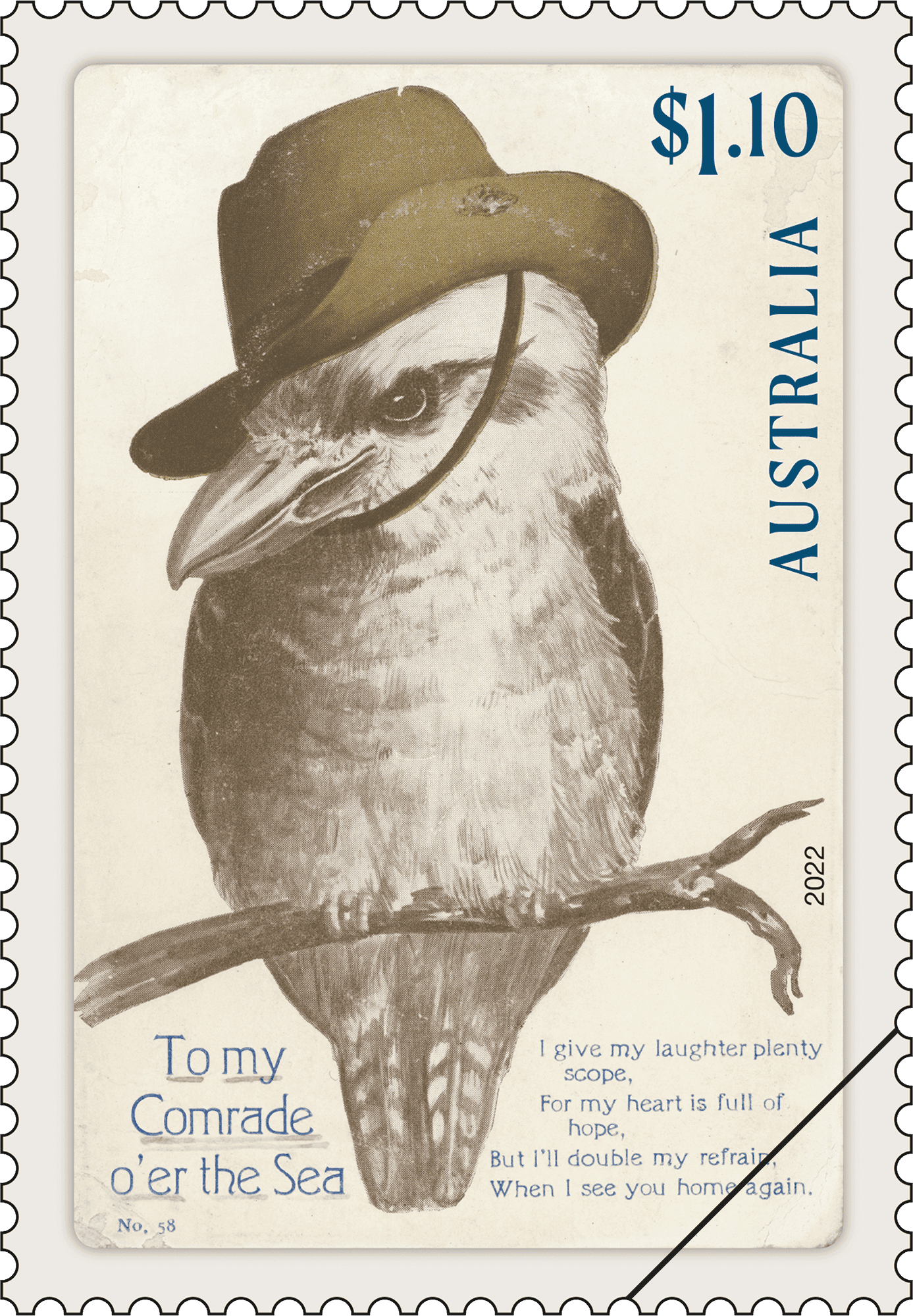 2022_Anzac stamp_03_400 Centenary of WWI: 1916