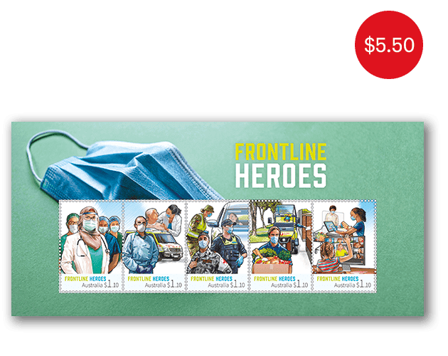 Frontline Heroes Minisheet