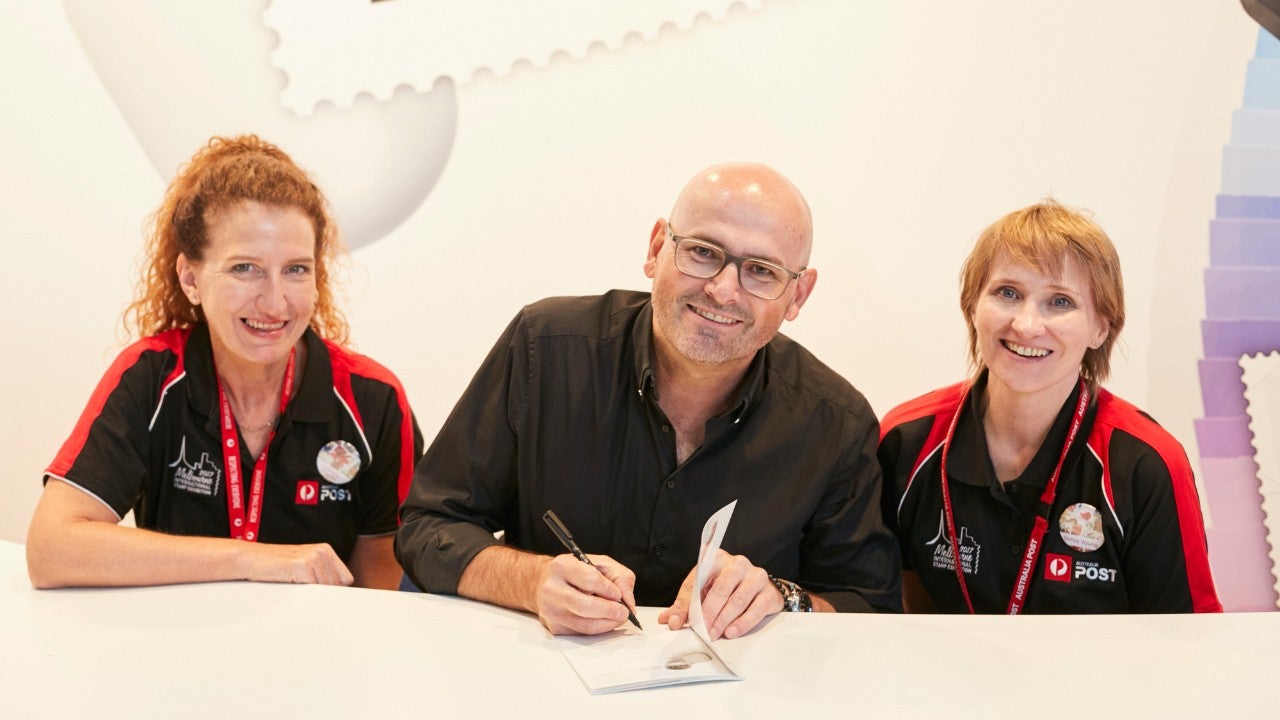 Designer Gallery at the Melbourne 2017 International Stamp Exhibition