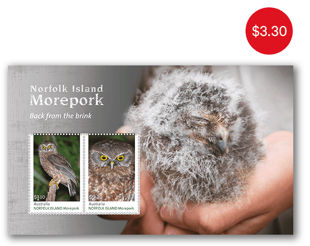 Norfolk Island Lookouts Minisheet