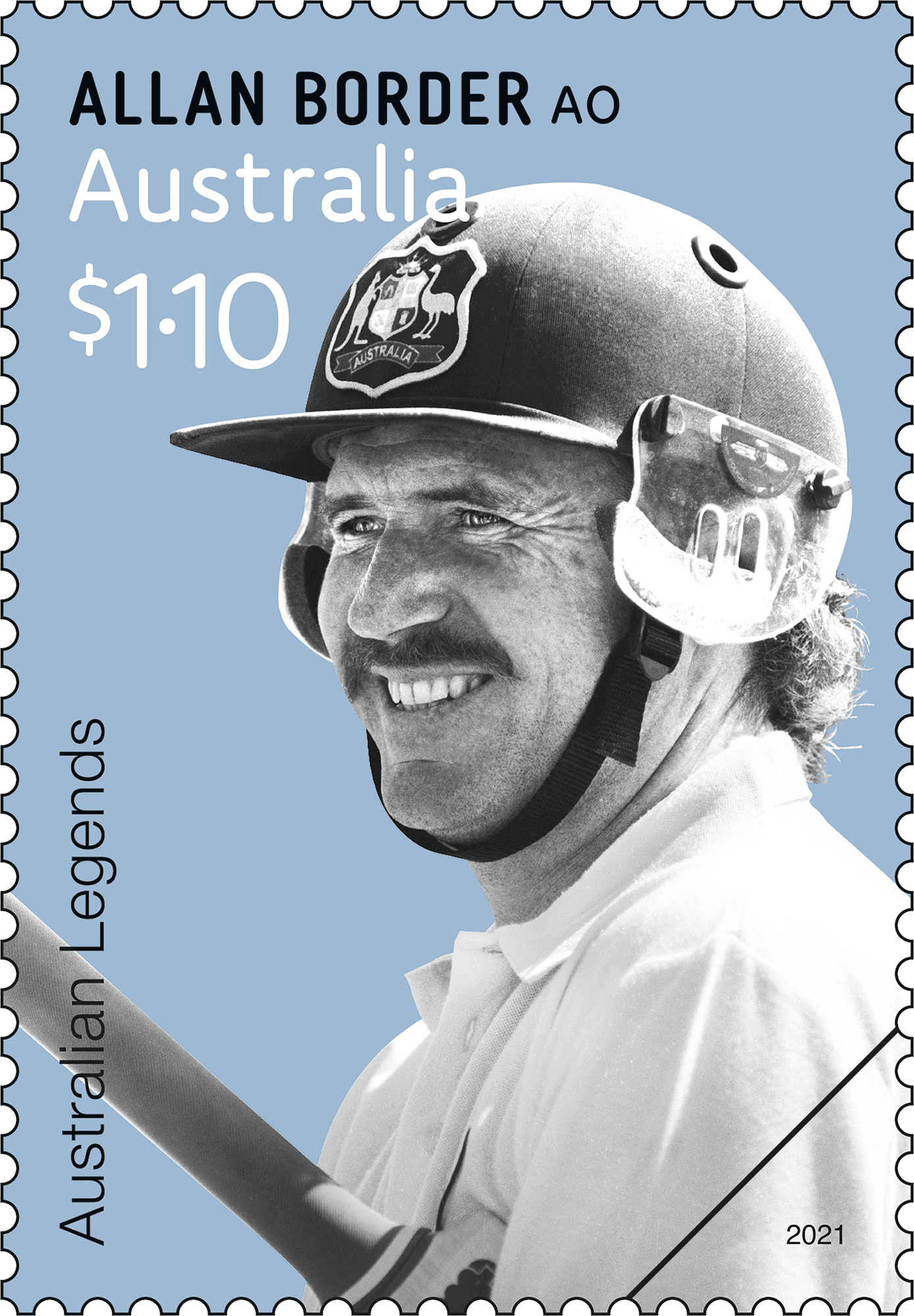 2021_Legends_Adam_Gilchrist_Stamp_400 $1.10 Allan Border AO
