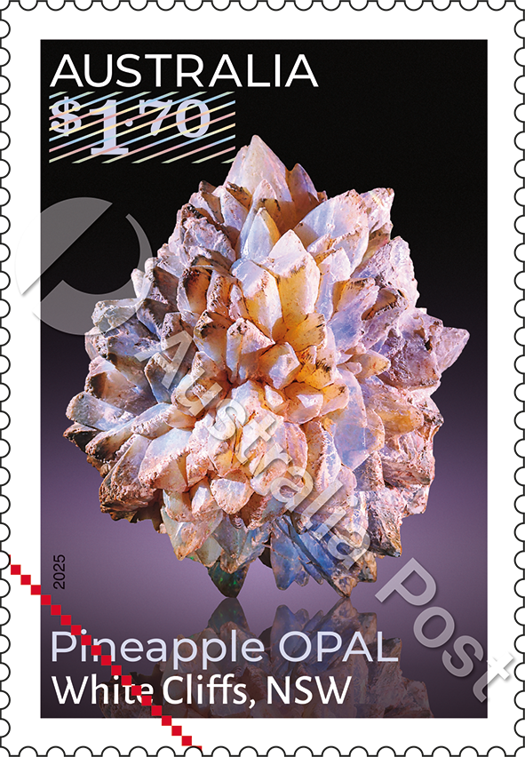 Pineapple Opal from White Cliffs, New South Wales