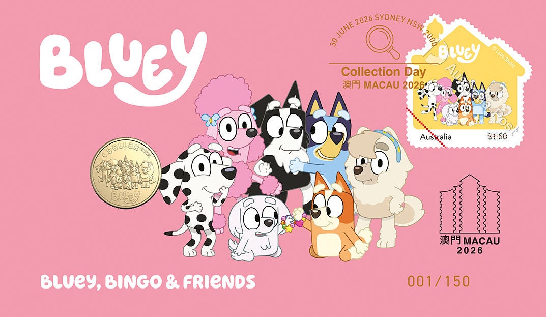 Bluey, Bingo and Friends PNC Cover Day 5 