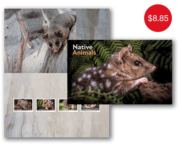 Native Animals Stamp Pack