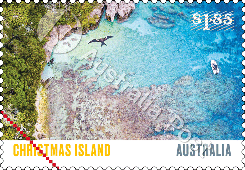 $1.85 Christmas Island stamps