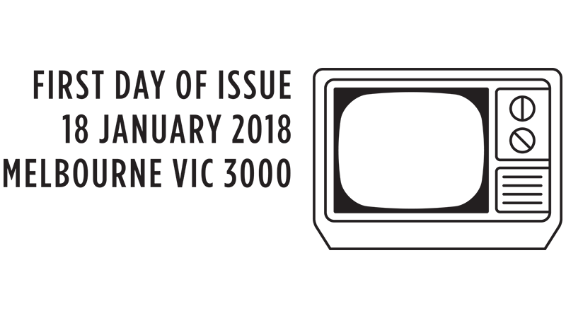 Australian Legends 2018 postmark