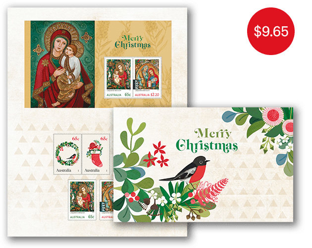 Christmas 2020 stamp pack