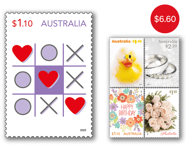 Times to Cherish set of stamps Set of Times To Cherish Gummed Stamps