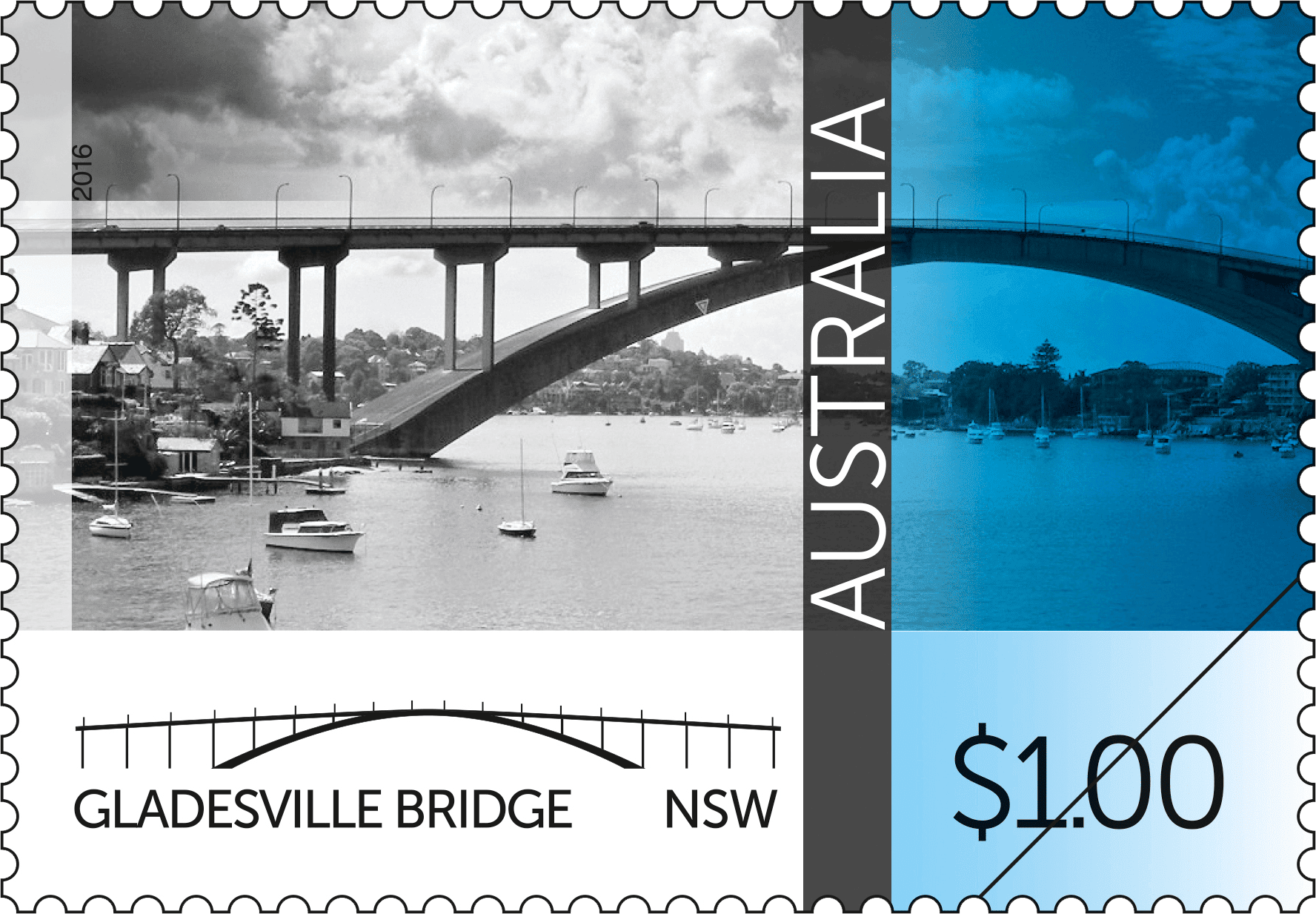 $1 Gladesville Bridge, New South Wales