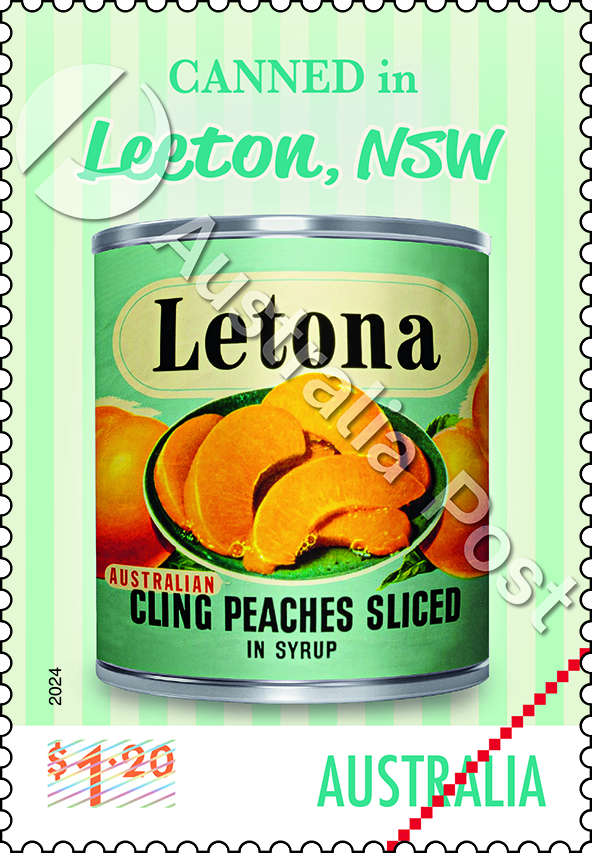 $1.20 Letona cling peaches, canned in Leeton, NSW