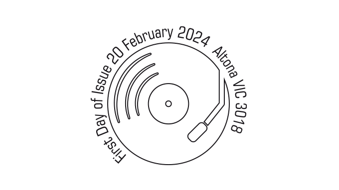 Retro Audio postmark