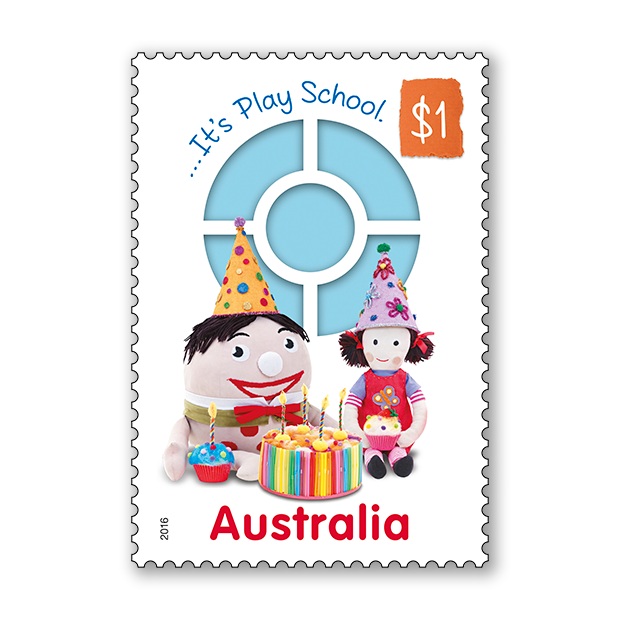 It's Play School stamp