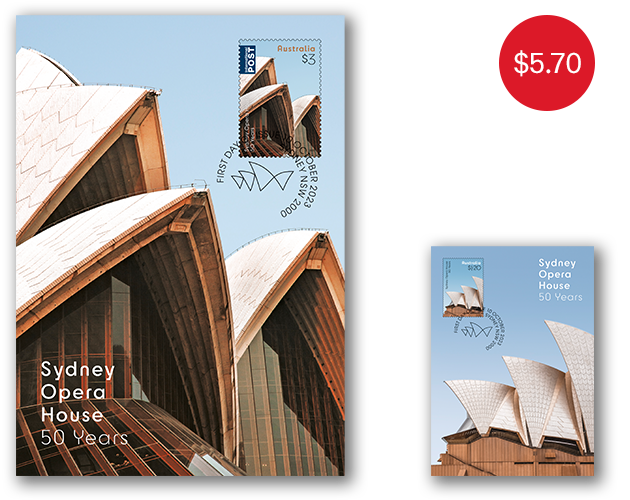 Set of Sydney Opera House: 50 Years Maxicards