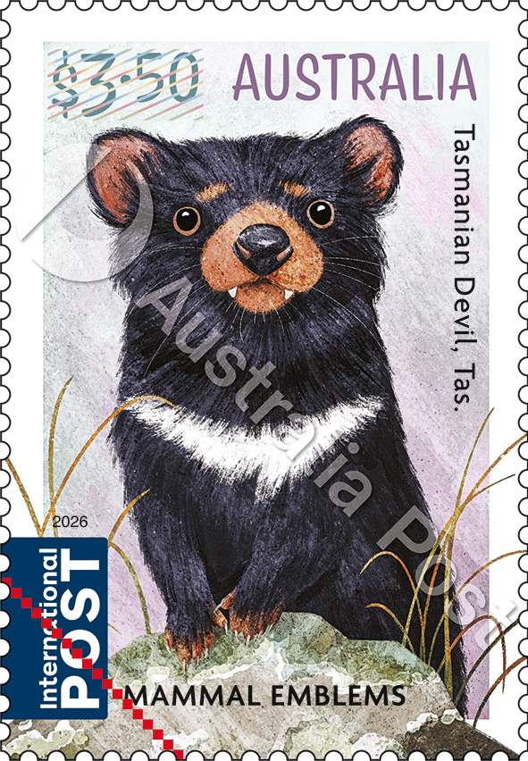 $3.50 Tasmanian Devil stamp