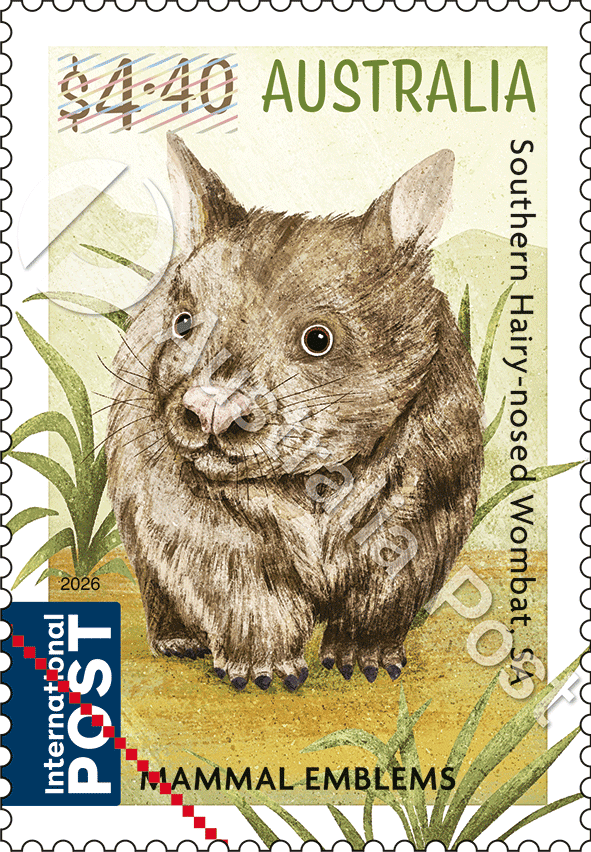$4.40 Southern Hairy-nosed Wombat, SA stamp