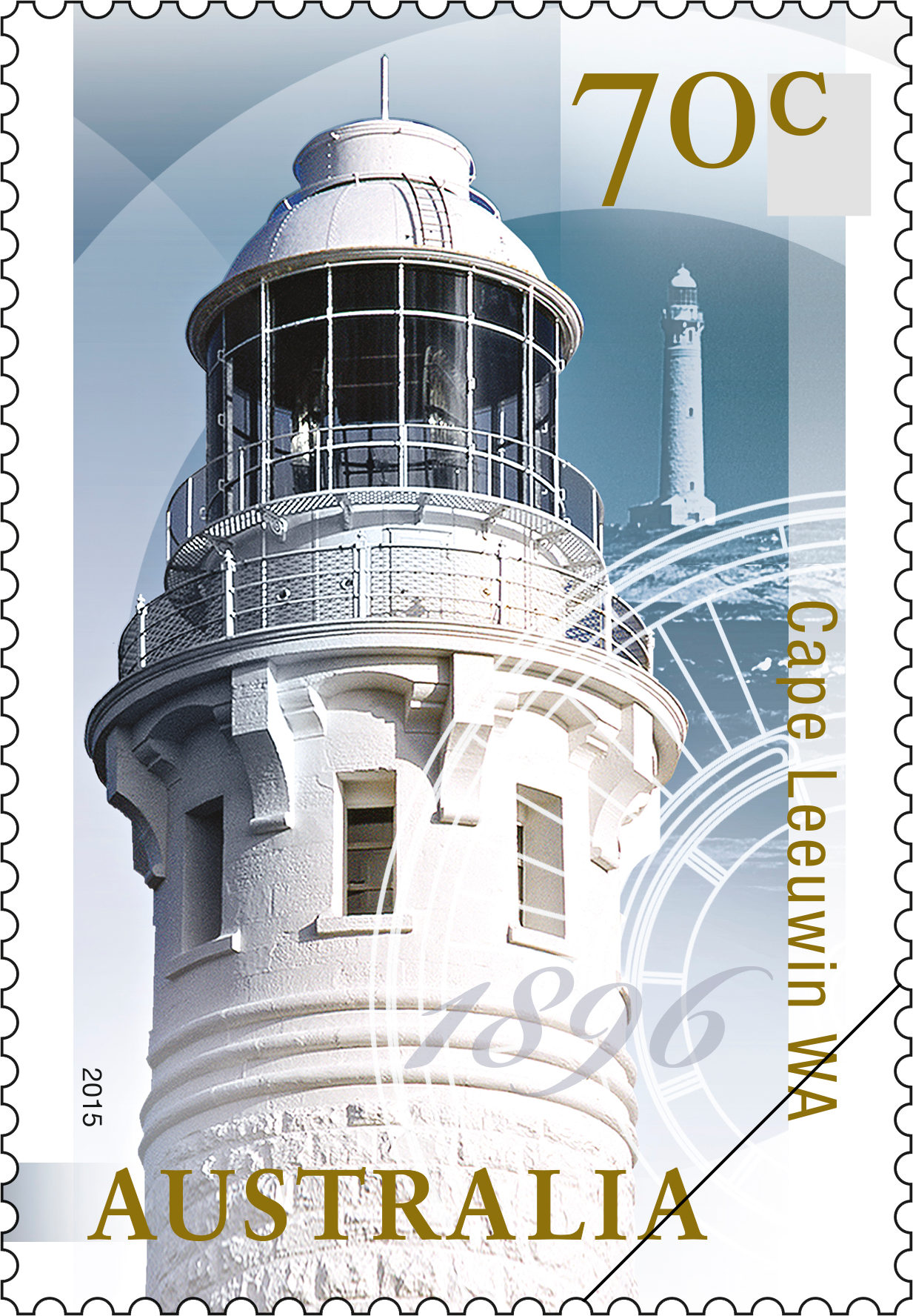 Tasman_Island_Stamp_400 70c Cape Leeuwin WA