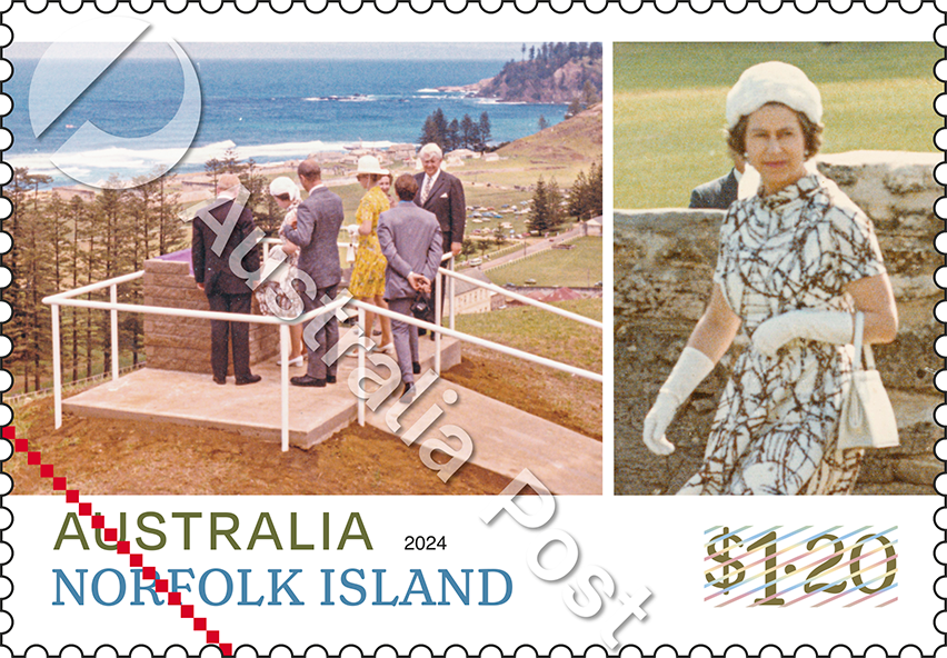 $1.20 Her Majesty at Queen Elizabeth Lookout
