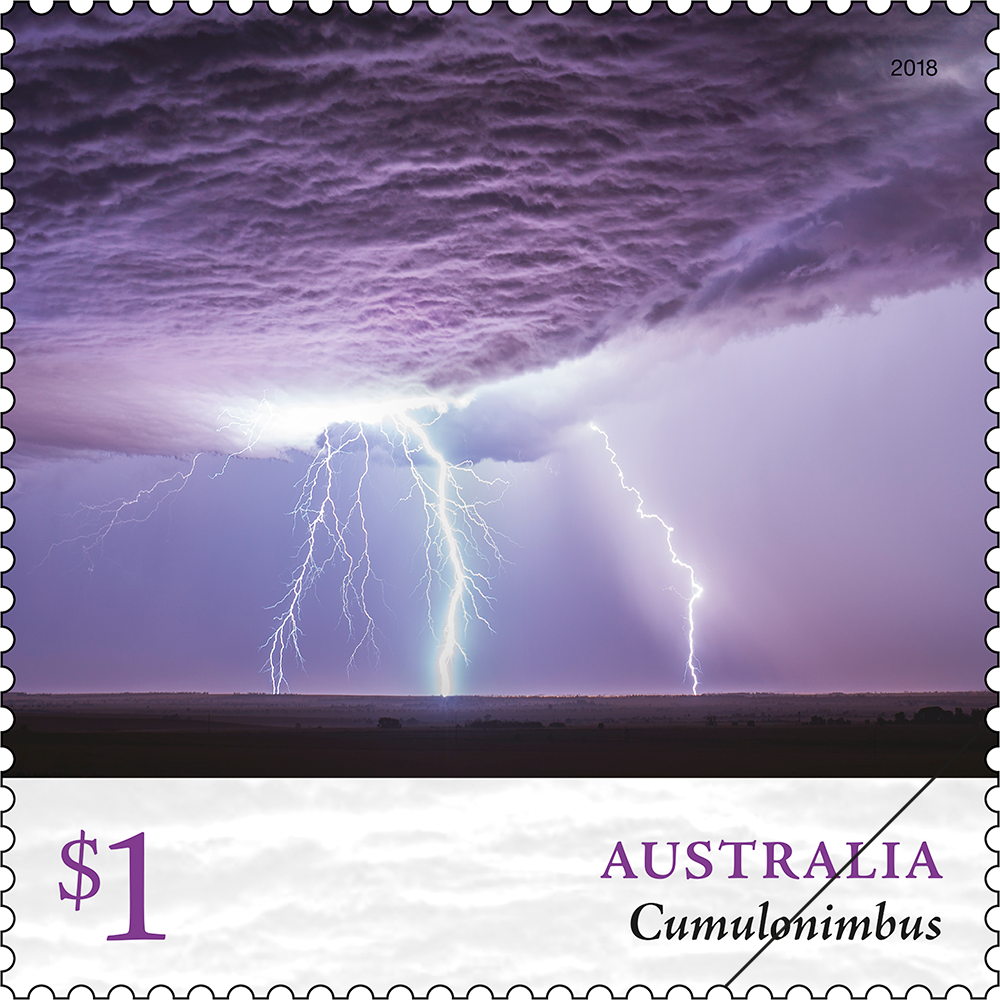 Cloudscapes Cumulonimbus stamp