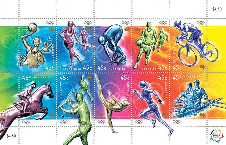 2000 Olympic Games Opening Ceremony 45c stamp 2000 Olympic Games Opening Ceremony 45c stamp