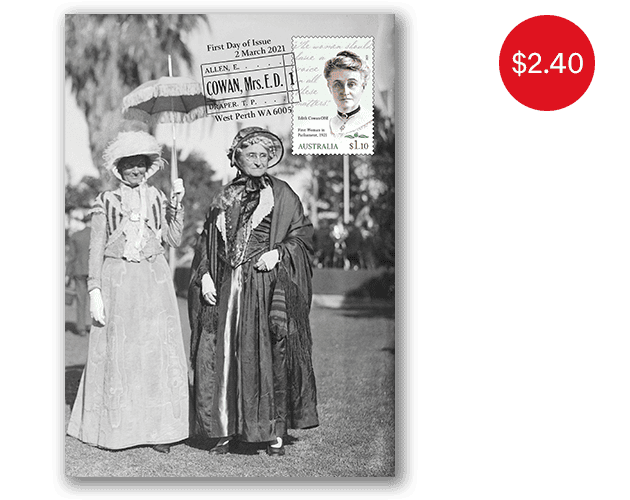Edith Cowan: First Woman in Parliament Maxicard