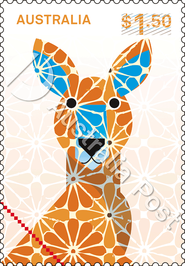 2024_Special Occasions_Stamp_07_WM Kangaroo