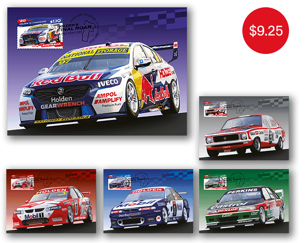 Set of Holden's Final Roar Maxicards
