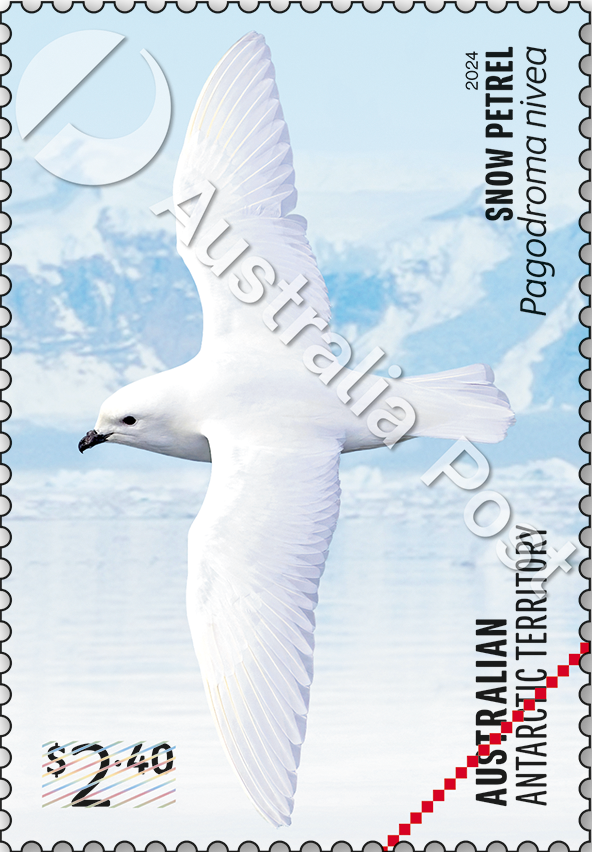 $2.40 Snow Petrel, Pagodroma nivea