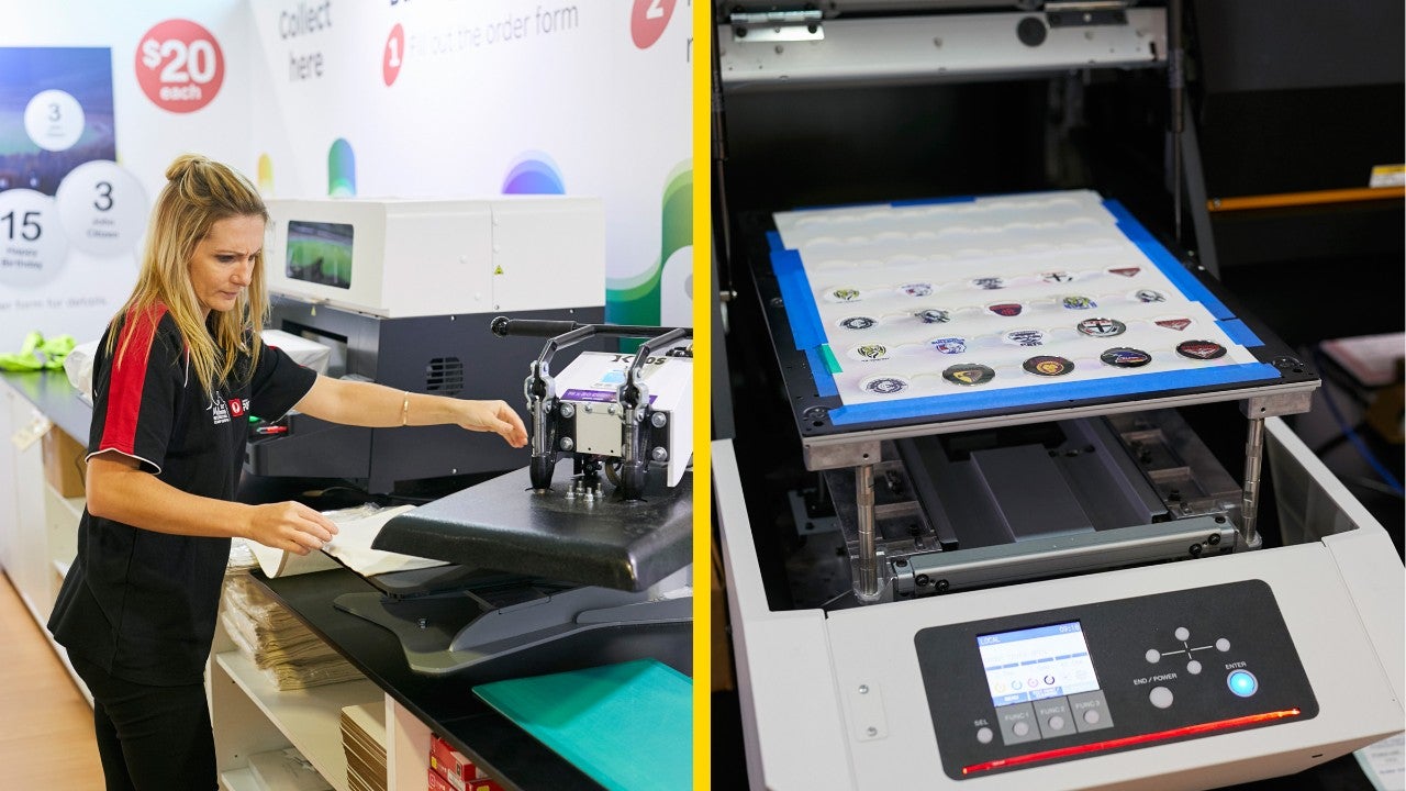 Print production at the Melbourne 2017 International Stamp Exhibition Print production at the Melbourne 2017 International Stamp Exhibition