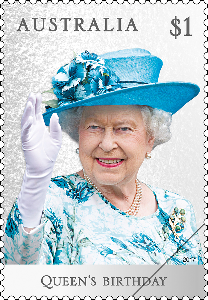 Queen's Birthday 2017 $1 stamp